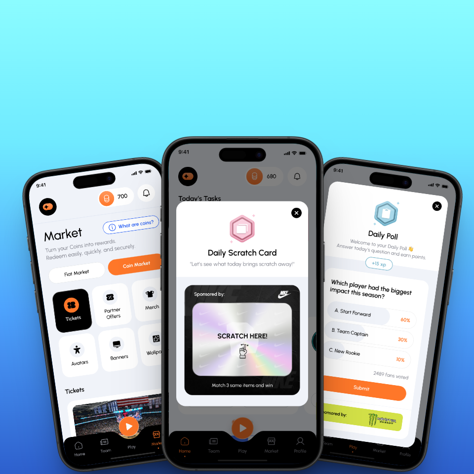 Scorestars Team App – Fan Engagement & Gamification for Sports Clubs